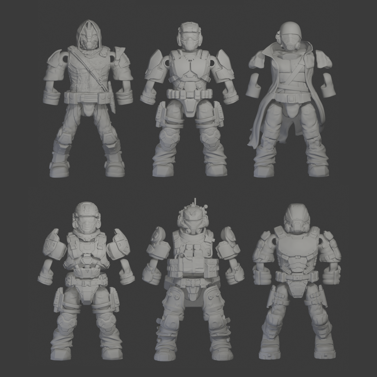 3d printed figures