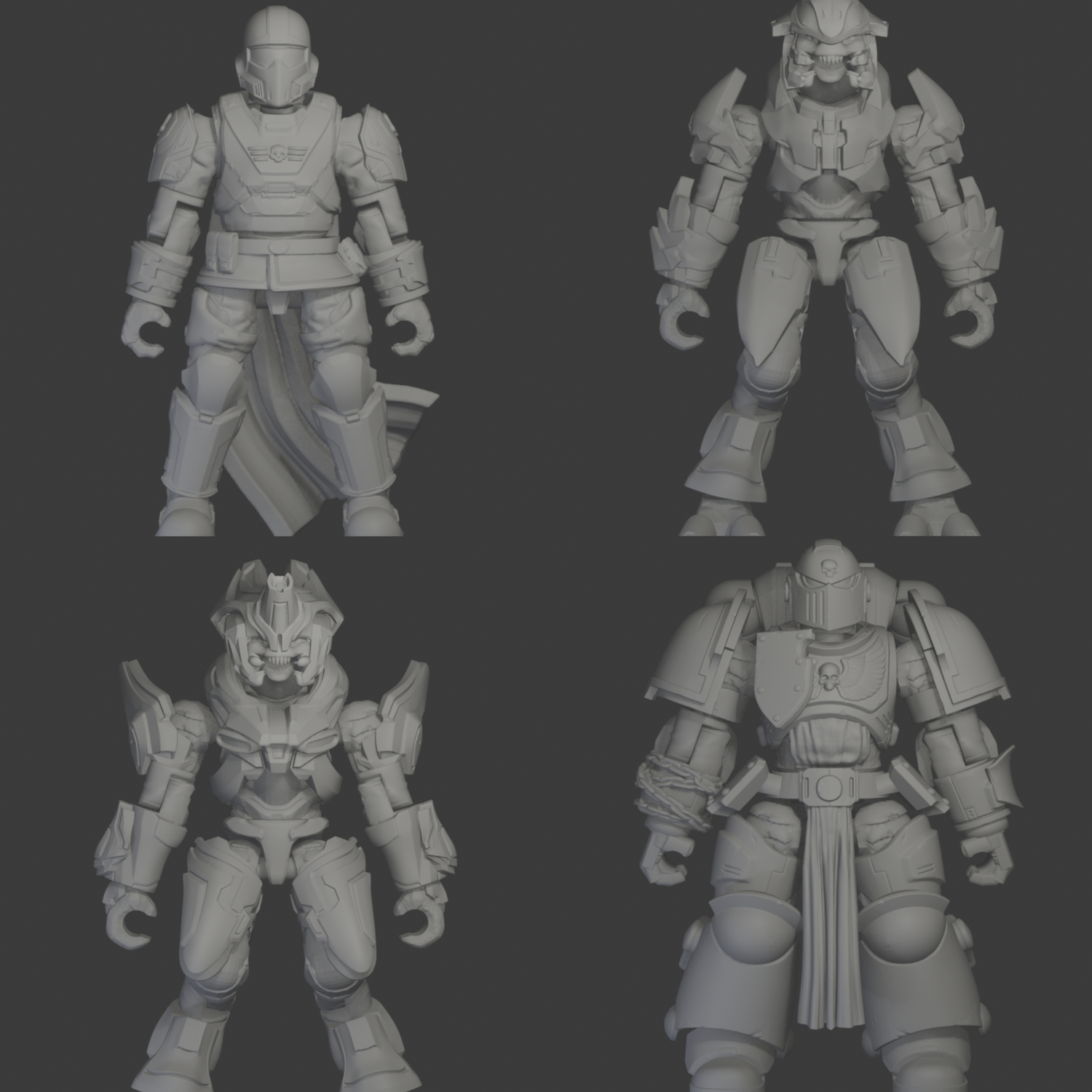 Homebrew style figures