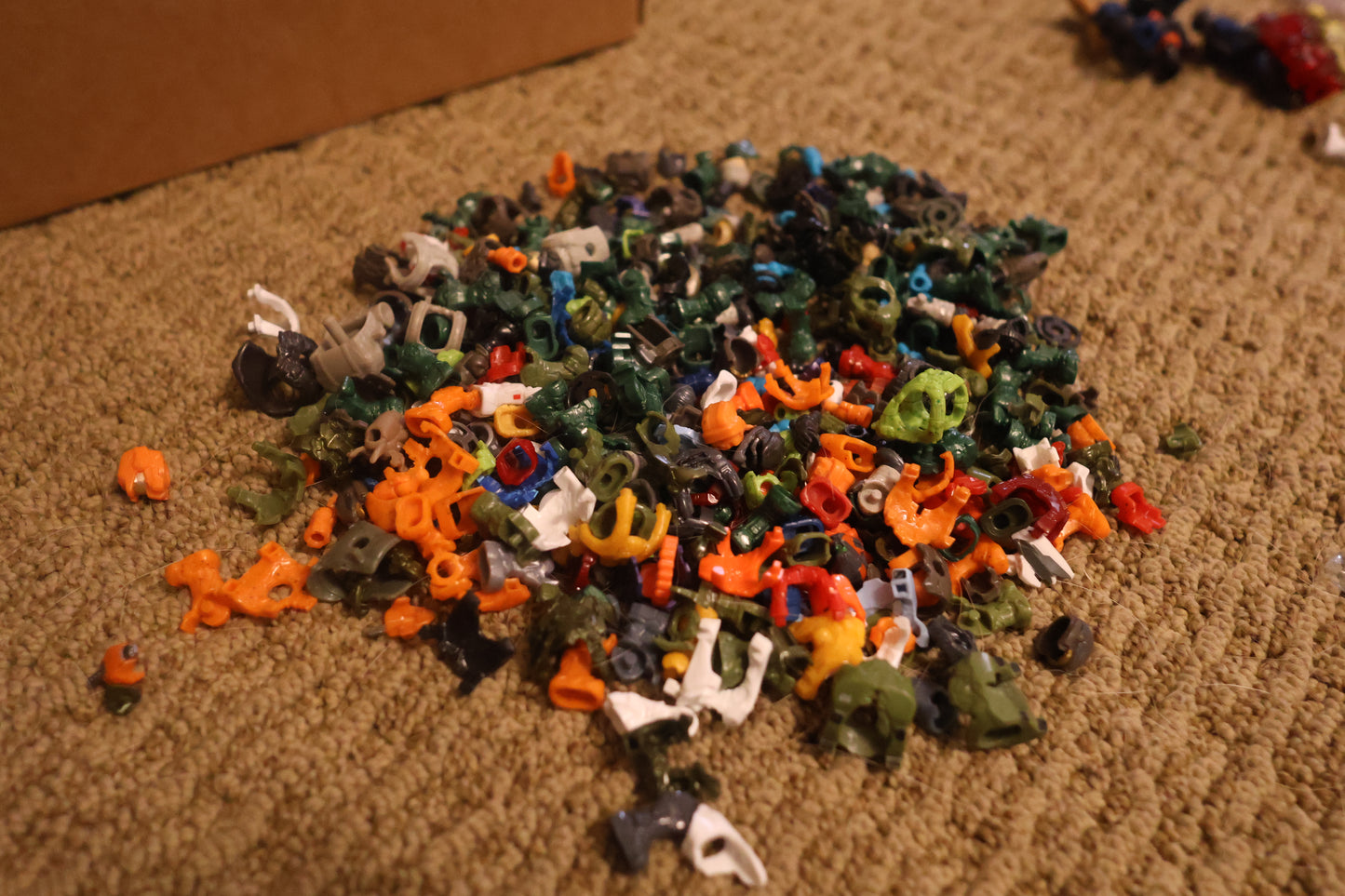 Pile of random armor and customs remains