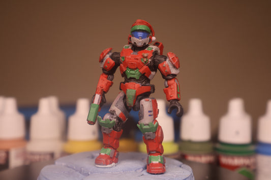 Christmas Spartan custom