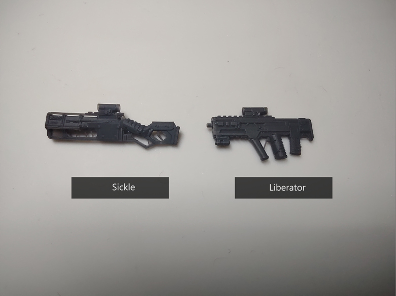 EK Helldivers weapons