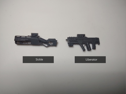 EK Helldivers weapons