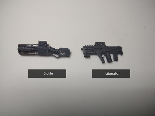 EK Helldivers weapons