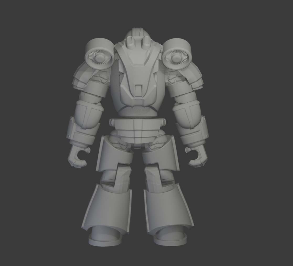 Legally Distinct Space Warrior