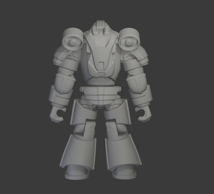 Legally Distinct Space Warrior