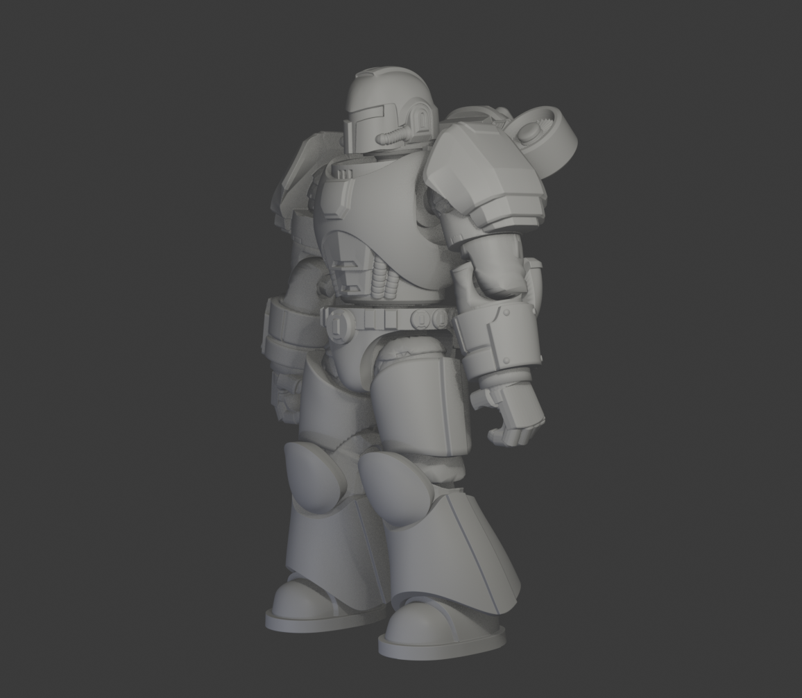 Legally Distinct Space Warrior