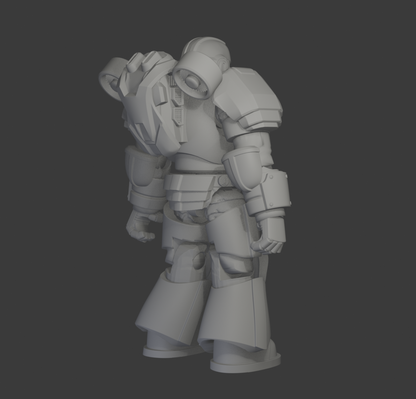 Legally Distinct Space Warrior