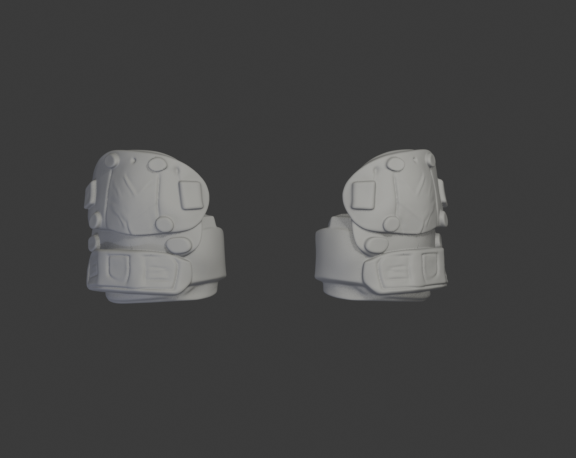 Pilot shoulders